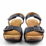 SCHOLL RAVELLO 2 STRAPS MED czarne sandały damskie wl25 MF320461004