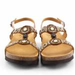 SCHOLL BOGOTA SANDAL MED brown brązowe sandały damskie MF320061011 wl25