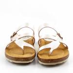BLU SANDAL 8930 złote multi klapki damskie wl25 ESPANA IBIZA YOKONO