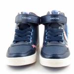 GEOX J568WH 0BCKN C0694 SKYLIN GIRL granatowe różowe półbuty dziewczęce jz25