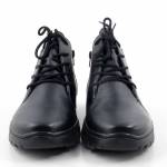 RIEKER N1331-00 czarne trzewiki damskie wl25 tęgość H