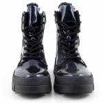 RIEKER Y0220-14 granatowe trzewiki damskiejz25