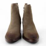 SERGIO LEONE BT 25321-s beżowe botki damskie jz25