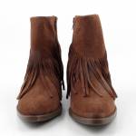RYŁKO 4ZVI6_6TA brązowe botki damskie jz25