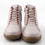 RAVINI VT102-1 SILVER GREY beżowe trzewiki damskie jz25