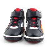 GEOX J569CC 05411 C0048 J INEC BOY czarne czerwone półbuty chłopięce jz25