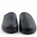 BIOUP 617 VINCI czarne pantofle męskie JZ25