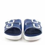 FIN-FLEX 20 BLU/BLU/BIANCO białe granatowe fakirki damskie jz26