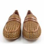 TAMARIS 1-24232-46 305 COGNAC brązowe mokasyny damskie wl26