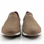 RIEKER 11955-64 beżowe półbuty męskie wl26
