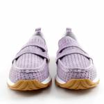 SERGIO LEONE SP-009 fioletowe mokasyny damskie wl26