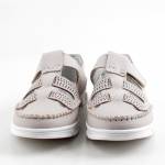 SERGIO LEONE SP-004 szare półbuty damskie wl26