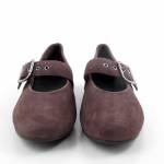 RYLKO 0UNP1_3FV brązowe balerinki damskie wl26