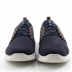 RIEKER B7796-14 G1/2 granatowe półbuty męskie wl26