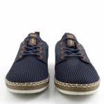 RIEKER B5252-14 G1/2 granatoer półbuty męskie wl26