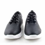 SERGIO LEONE SP-011 czarne białe półbutydamskie wl26