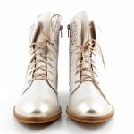 MACIEJKA 07322-25 złote trzewiki damskie wl26