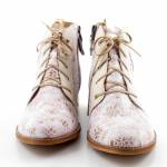 MACIEJKA 05541-22 jasno beżowe trzewiki damskie wl26