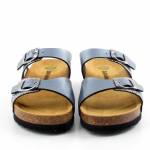 BRINKMANN 701164-09 multi srebrne klapki damskie wl26