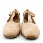 RYLKO Z2NL3_6CV beżowe czółenka damskie wl26