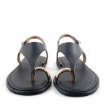 TAMARIS 28142-46 003 czarne japonki sandały damskie wl26