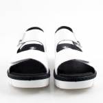 RIEKER V1382-80 białe sandały damskie wl26