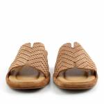 RAVINI 252-29645 brązowe klapki damskie wl26