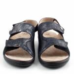 SCHOLL ANTONIA ELASTIC MED MF009241004 czarne klapki damskie wl26 tęgość