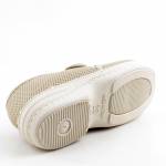 BIOUP P530 FERNDER BEIGE beżowe półbuty damskie TĘGOŚĆ wl26