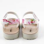 GEOX J15EAB COSTAREI białe różowe sandały *JL*