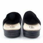 BIOUP 653 POLAND/MONO czarne pantofle męskie
