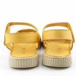 MANITU 910145-06 żółte sandały damskie wl24