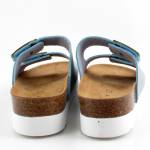 SCHOLL Monterey 2 STRAPS AD MED pale blue klapki damskie MF305831045 OBUWIE MEDYCZNE wl25