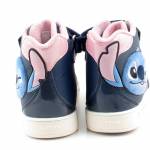 GEOX J568WH 0BCKN C0694 SKYLIN GIRL granatowe różowe półbuty dziewczęce jz25