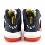 GEOX J56MCD 054FU C0048 BUZZERLIGHT czarne sneakersy młodzieżowe jz25