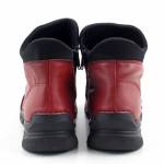 RIEKER 55069-35 czerwone trzewiki damskie jz25