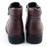 SERGIO LEONE BT 25348-S bordowe botki damskie jz25
