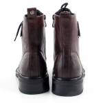 MACIEJKA K7180-02 brązowe trzewiki damskie jz25