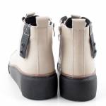 SOKOLSKI TS Z24-218 beżowe trzewiki damskie jz25