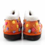 MANITU 340010-62 pomarańczowe pantofle damskie jz25