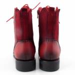 MACIEJKA A7155-08 czerwone trzewiki damskie jz25