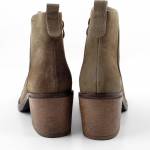 SERGIO LEONE BT 25321-s beżowe botki damskie jz25