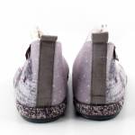 MANITU 340105-91 szare pantofle damskie jz25