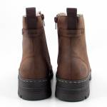 RIEKER 73850-24 brązowe trzewiki damskie jz25