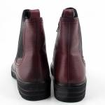 TAMARIS 25422-45 537 MERLOT bordowe botki damskie jz25
