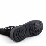 SERGIO LEONE BT 25517-S czarne kozaki damskie jz25