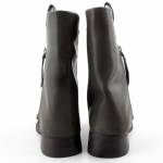 MACIEJKA K7213-09 zielone brązowe kozaki damskie jz25