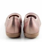 CAPRICE 22151-42 34A TAUPE METALLIC szare złoto balerinki damskie wl26