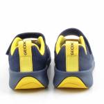 GEOX J65PDB 06K9J FOOT-RUN C0657 granatowe żółte półbuty młodzieżowe wl26