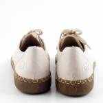 RIEKER N2402-60 beżowe półbuty damskie wl26